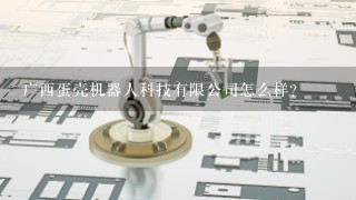 广西蛋壳机器人科技有限公司怎么样？