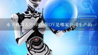 水下机器人ROBO-ROV是哪家公司生产的