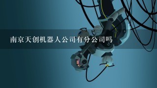 南京天创机器人公司有分公司吗